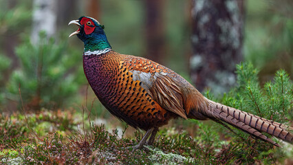 Fototapeta premium male pheasant male