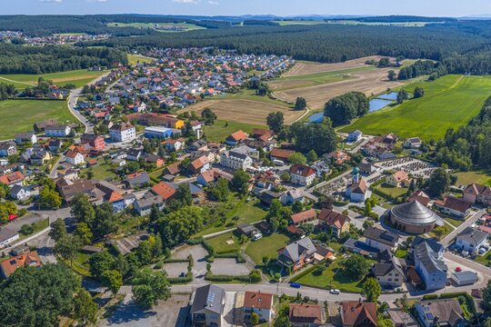 Sommer im Oberpf&auml;lzer Seenland rund um die Gemeinde Steinberg am See im Kreis Schwandorf