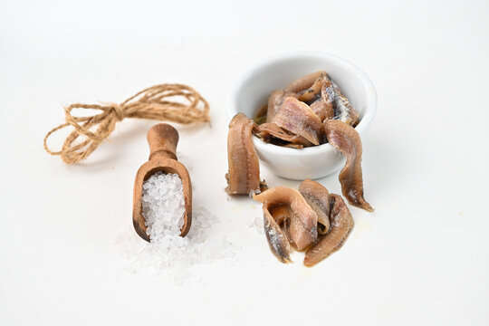 Alici or acciughe sott&rsquo;olio is a food typical in Italy