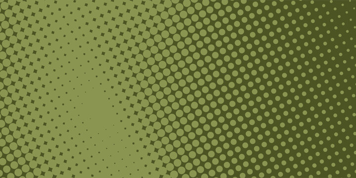 Green army abstract background with curve line for backdrop. vector pattern dot eps10