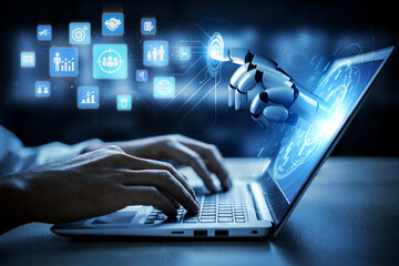 Artificial intelligence refines target group identification for digital marketing. AI analyzes...