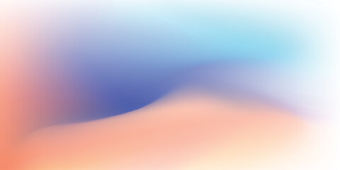 Obraz premium retro gradient background with blue and orange grain texture. vector illustration eps10