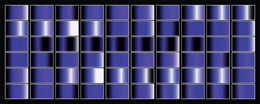 Abstract metallic grid pattern with blue purple and silver gradients for modern digital background design