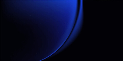 Obraz premium Blue gradient soft curve background with subtle lighting.