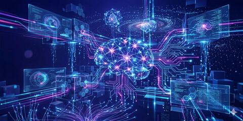 Obraz premium manejo de la tecnologia hoy