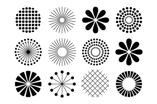 Solid sink icon with strainer in circular style for plumbing design silhouette vector graphics