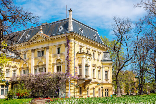 The Former Royal Palace of Sofia in Springtime, Bulgaria