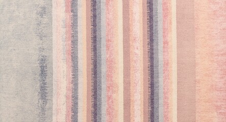 Fototapeta premium Creative abstract pastel boho stripe dyed pattern suitable for rug and scarf textiles