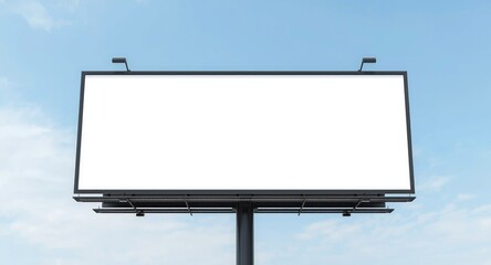 Obraz premium Blank commercial billboard frames for design mockup