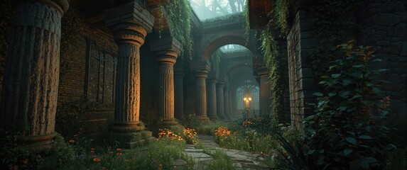 Naklejka premium Noticing the Singular Eroded Columns of a Fairy Chimney Environment