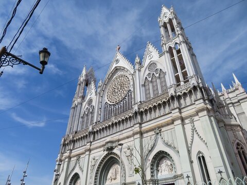 Expiatory Temple of the Sacred Heart of Jesus-Templo Expiatorio  in Leon, Guanajuato, Mexico