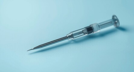 Fototapeta premium Safe and sterile lancet needle designed for diabetes blood sugar testing