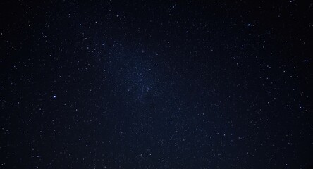 Fototapeta premium Never ending starfield set against the blackness of space