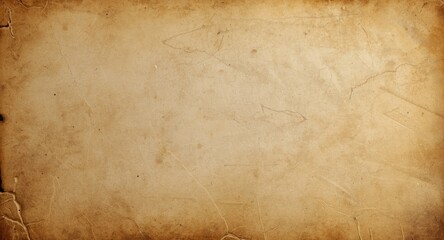 Fototapeta premium Scratched and distressed paper texture used in old school music cover with rough border