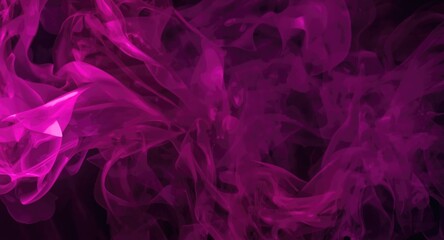 Obraz premium Magenta fire glowing vividly against a soft shadowed black surface with copy space