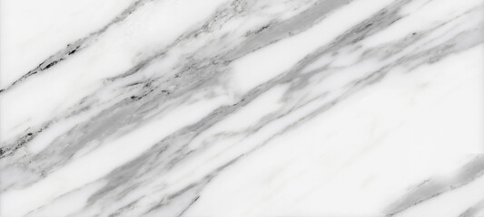 Obraz premium Natural White Marble Texture Background for Walls and Ceramic Tiles