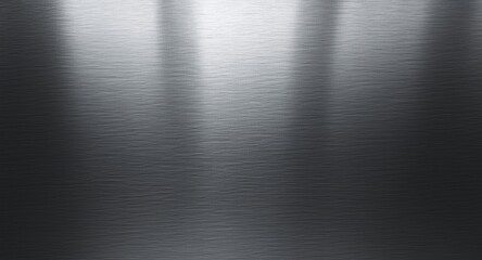 Fototapeta premium Polished metal background with smooth textured steel ideal for industrial themes