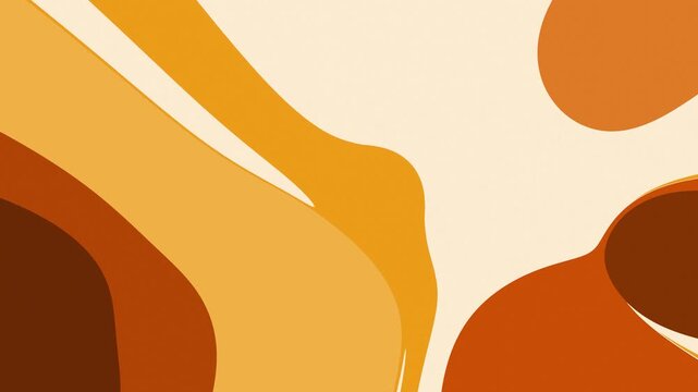 Looping Orange Lava Lamp Blob Fluid Animation [Continuous Seamless Loop] - Full 4K Resolution - 60fps - 3x SSAA Highest Quality
