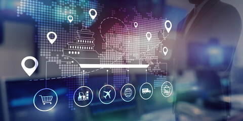 Digital Global Logistics Platform with Integrated Supply Chain Operations