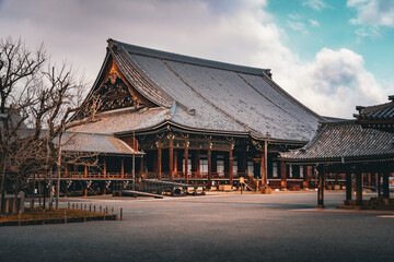 Naklejka premium 日本 京都の西本願寺