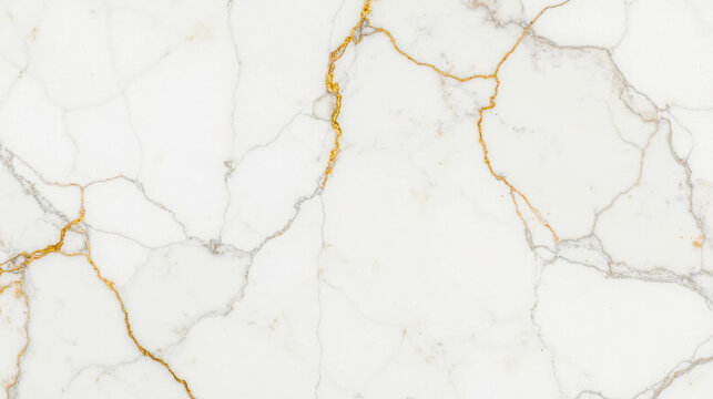 White calacata marble with gold veins for porcelain and ceramic texuture
