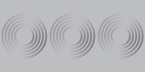 Fototapeta premium Sound wave rhythm dynamic lines spiral abstract vector background, modern rounded lines