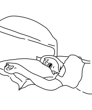 girl slepping meme illustration
