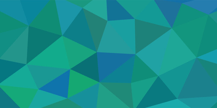 Vibrant geometric tessellation with abstract color gradients and polygonal shapes