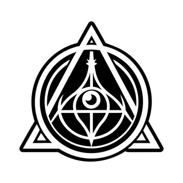 A glyph icon depicting philosopher stone