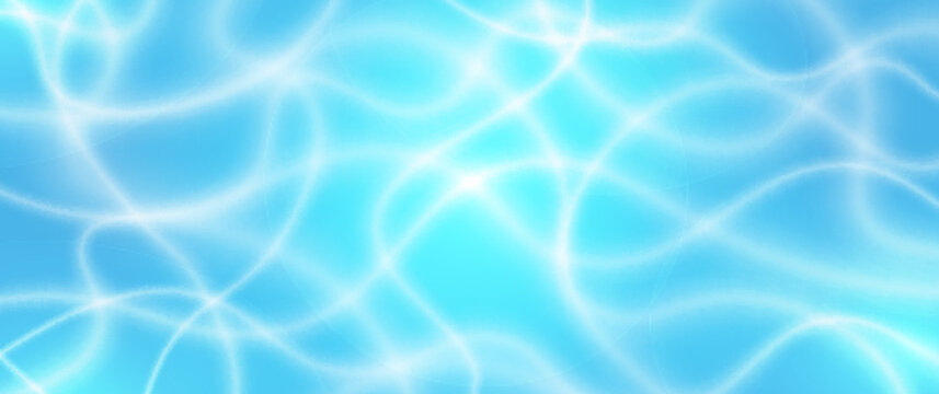Realistic illustration with water vector background. Ocean or sea waves