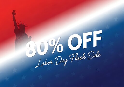Labor day flash sale 80 off celebrate labor day with unbeatable discounts and patriotic deals