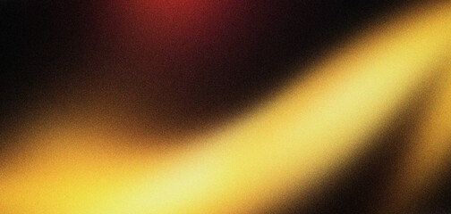 Abstract golden light streak on a dark red and black gradient background, creating a warm and...