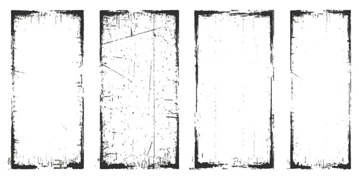 Distressed wooden plank background with a worn vintage aesthetic and a central plank featuring a unique geometric shape