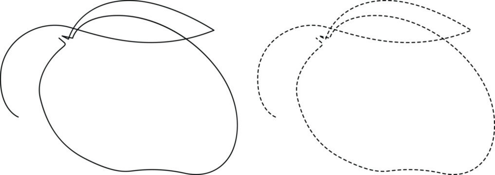 Mathematical illustration of topological transformation between two shapes using morse theory concepts Vector