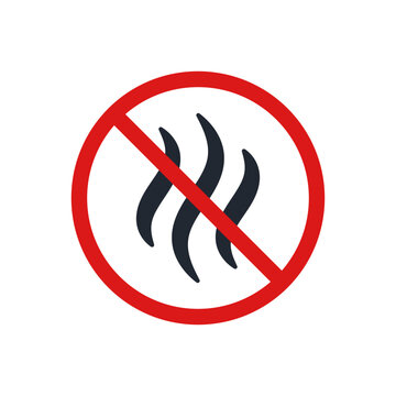 Anti bad smell editable stroke outline icon isolated on white background flat vector illustration. Pixel perfect. 64 x 64.