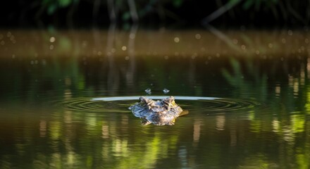 Obraz premium great crested grebe