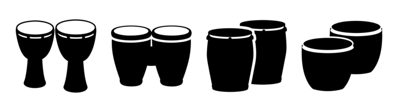 Find the best percussion instruments: discover cuban claves and conga drums for your band music