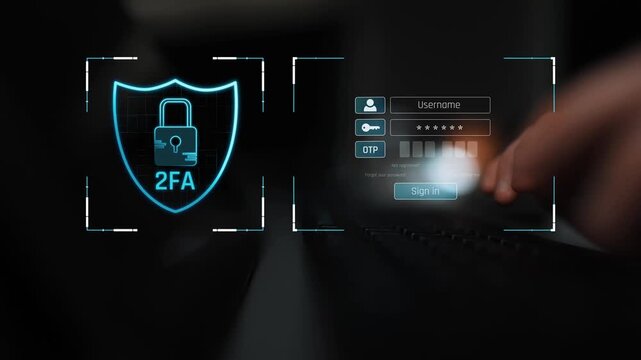 Two-factor authentication strengthens login system security. Adds protection, two-factor authentication increases privacy, and two-factor authentication prevents access breaches. Marrow