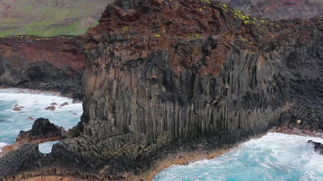 Las Puntas Columnar Basalt Formations El Hierro Canary Islands Hiking Trail
