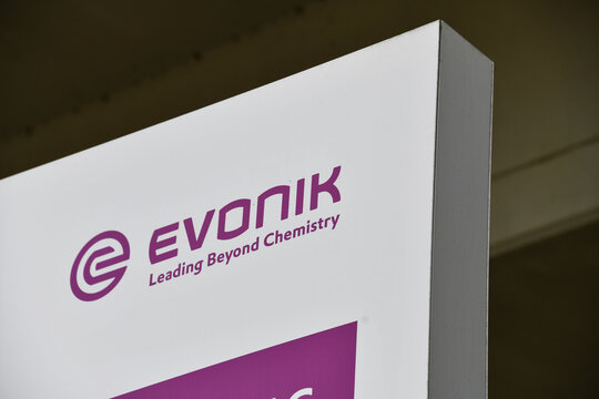 Essen, North Rhine-Westphalia, Germany - May 15, 2024: Evonik headquarters in Essen - Evonik Industries AG one of the largest speciality chemicals companies in the world