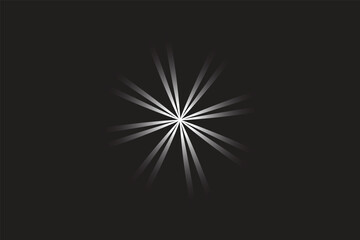 Fototapeta premium Cosmic Star Light Explosion Celebration