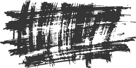 Obraz premium Abstract grunge background vector featuring black ink splashes and a dirty paint brush stroke texture with a vintage paper border design illustration element