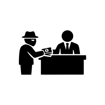 Bribery and Corruption Transaction Icon