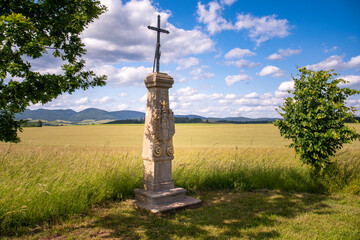 Fototapeta premium A beautiful field chapel