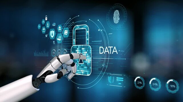 AI artificial intelligence strengthens cybersecurity with intelligent threat detection, virtual assistant alerts, and proactive protection agAI artificial intelligencenst digital breaches. Epoch