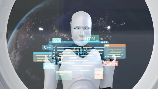 AI artificial intelligence assists software development through smart coding tools, virtual assistant debugging, and intelligent automation in digital product creation. Epoch