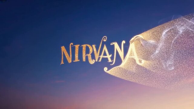 Background of Nirvana. Peace. Meditation.