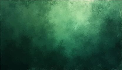 Aged dark green grunge wall texture with a vintage paper pattern and subtle smoke effects on a dirty textured surface © SAHAD