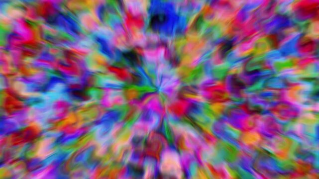 Trendy hypnotic abstract organic ebru ripples and folds fluid art, trippy psychedelic rainbow liquid marble animation, 4K seamless looping 3D render for high-quality motion design projects