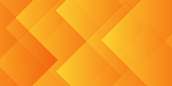 Abstract orange geometric background with overlapping transparent squares and diamond shapes for modern graphic design